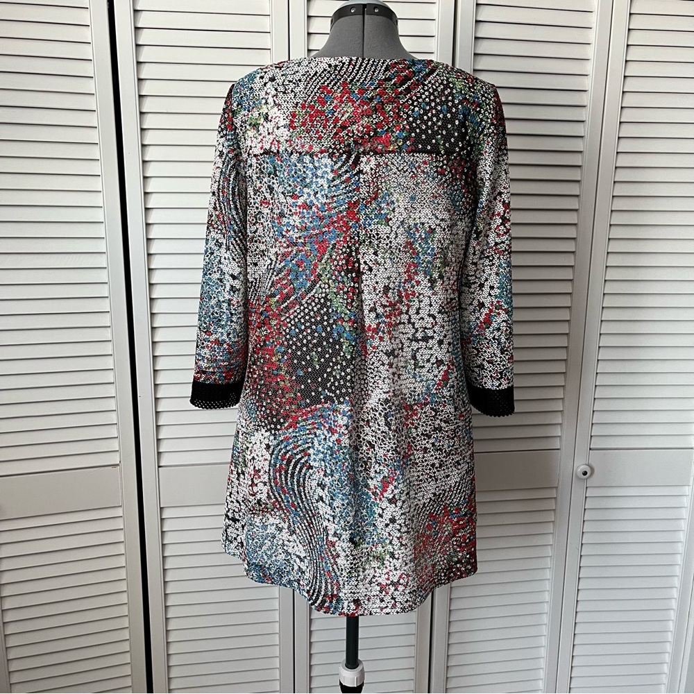 Joseph Ribkoff knit jacket 10 - Picture 7 of 11